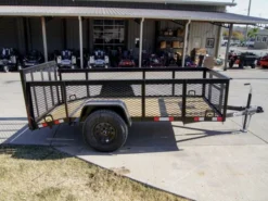 5x10 Dovetail Utility Trailer With 2ft Mesh Sides 3500lb Axle -Tool Comprehensive dsc01304 3