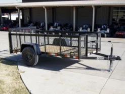 5x10 Dovetail Utility Trailer With 2ft Mesh Sides 3500lb Axle -Tool Comprehensive dsc01305 3