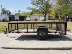 6.4x12 Dovetail Utility Trailer 2ft Mesh Side 3,500lb Axle -Tool Comprehensive dsc01368 2