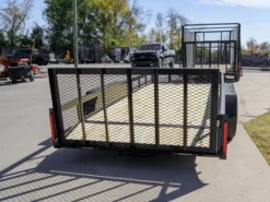 6.4x16 Utility Trailer Dovetail (2) 3500lb Axles With Gate -Tool Comprehensive dsc01387 4