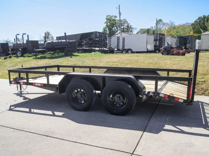 6.4x14 Dovetail Utility Trailer (2) 3500 Axles 3 6.4x14 Dovetail Utility Trailer (2) 3500 Axles - Image 3