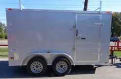 Enclosed Trailer 7'x12' Silver - ATV Cargo Construction Hauler Storage 10 Enclosed Trailer 7'x12' Silver - ATV Cargo Construction Hauler Storage -Tool Comprehensive dsc01616