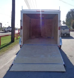 Enclosed Trailer 7'x12' Silver - ATV Cargo Construction Hauler Storage 8 Enclosed Trailer 7'x12' Silver - ATV Cargo Construction Hauler Storage -Tool Comprehensive dsc01619