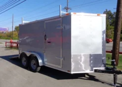 Enclosed Trailer 7'x12' Silver - ATV Cargo Construction Hauler Storage 9 Enclosed Trailer 7'x12' Silver - ATV Cargo Construction Hauler Storage -Tool Comprehensive dsc01623