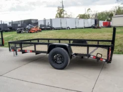 6.4x12 Dovetail Utility Trailer With 1ft Mesh Sides 3,500lb Axle 8 6.4x12 Dovetail Utility Trailer With 1ft Mesh Sides 3,500lb Axle -Tool Comprehensive dsc01941