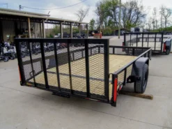 6.4x12 Dovetail Utility Trailer With 1ft Mesh Sides 3,500lb Axle 10 6.4x12 Dovetail Utility Trailer With 1ft Mesh Sides 3,500lb Axle -Tool Comprehensive dsc01944