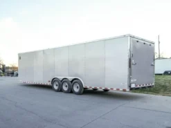 8.5 X 32 Silver Flat Nose Enclosed Trailer With (3) 7K Axles -Tool Comprehensive dsc02177 2