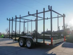 6.4 X 16 Straight Deck Tandem Axle Utility Trailer W/ 6ft Ladder Racks 11 6.4 X 16 Straight Deck Tandem Axle Utility Trailer W/ 6ft Ladder Racks -Tool Comprehensive dsc02186 2
