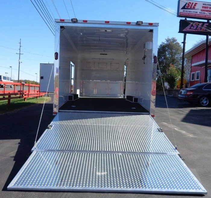 Enclosed Trailer 8.5'x26' Black - Cargo Car ATV Hauler Storage 4 Enclosed Trailer 8.5'x26' Black - Cargo Car ATV Hauler Storage - Image 4