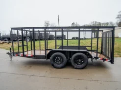 Enclosed Trailer 6'x16' Black - V-Nose Cargo Equipment Car ATV Storage -Tool Comprehensive dsc02348