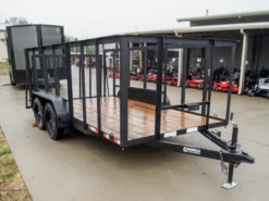 Enclosed Trailer 6'x16' Black - V-Nose Cargo Equipment Car ATV Storage -Tool Comprehensive dsc02352