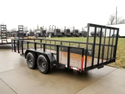 6.4x16 Straight Deck Utility Trailer With 2ft Mesh Sides Tall Gate 9 6.4x16 Straight Deck Utility Trailer With 2ft Mesh Sides Tall Gate -Tool Comprehensive dsc02381 3