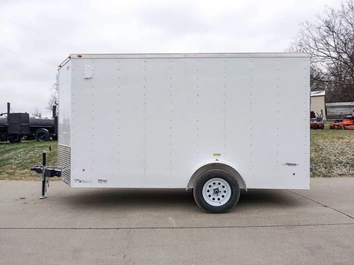 Enclosed Trailer 7x12 Single Axle 3500lbs V-Nose W/ Ramp Storage 3 Enclosed Trailer 7x12 Single Axle 3500lbs V-Nose W/ Ramp Storage - Image 3