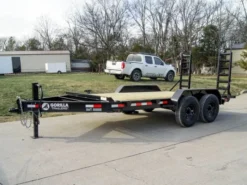 7x14 IBeam Equipment Trailer (2) 7K Axles With Stand-Up Ramps -Tool Comprehensive dsc02610 4