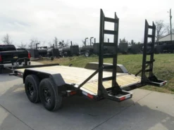 7x14 IBeam Equipment Trailer (2) 7K Axles With Stand-Up Ramps -Tool Comprehensive dsc02613 1 11