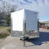 Enclosed Trailer 8.5' X 20' White - Cargo Hauler Car Motorcycle Storage