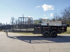 7x20 Hybrid Utility Dump Trailer 2ft Sides With Box (2) 7K Axles -Tool Comprehensive dsc02736 5