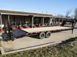 8.5x30 IBeam Gooseneck Deckover Trailer (2) 7K Axles Stand-Up Ramps -Tool Comprehensive dsc02781 2