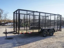6.4x16 Straight Deck Utility Trailer 6ft Mesh Sides (2) 3,500lb Axles -Tool Comprehensive dsc02798 4