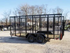 6.4x16 Straight Deck Utility Trailer 6ft Mesh Sides (2) 3,500lb Axles -Tool Comprehensive dsc02799 4