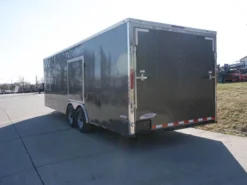 Enclosed Trailer 8.5x24 Tandem Axle Charcoal Gray - Motorcycle Car Hauler Storage -Tool Comprehensive dsc02807 2
