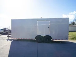 8.5x20 Silver V-Nose Slant Top Enclosed Trailer (2) 5200lb Axles -Tool Comprehensive dsc03010 2
