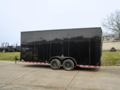 8.5x18 Black V-Nose Enclosed Trailer With Blackout Package (2) 3,500lb Axles -Tool Comprehensive dsc03177 3
