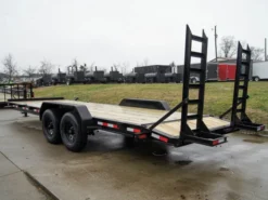 7x22 IBEAM Equipment Trailer (2) 7K Axles Stand-Up Ramps -Tool Comprehensive dsc03220
