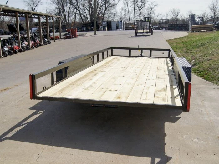 7x18 Straight Deck Utility Trailer (2) 3,500lb Axles - No Gate 5 7x18 Straight Deck Utility Trailer (2) 3,500lb Axles - No Gate - Image 5