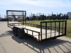 7x20 Dovetail Utility Trailer (2) 3,500lb Axles With Elevated Basket 10 7x20 Dovetail Utility Trailer (2) 3,500lb Axles With Elevated Basket -Tool Comprehensive dsc03491 3