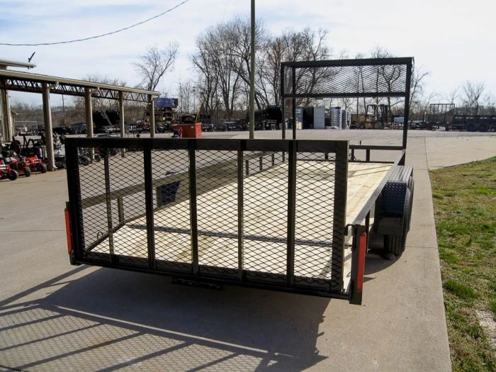 7x20 Dovetail Utility Trailer (2) 3,500lb Axles With Elevated Basket 6 7x20 Dovetail Utility Trailer (2) 3,500lb Axles With Elevated Basket - Image 6