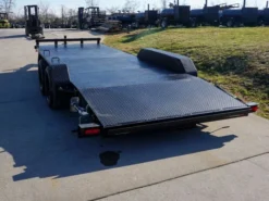 7x18 Steel Floor Car Hauler (2) 3500lb Axle W/ Brake And Ramps -Tool Comprehensive dsc03548 4
