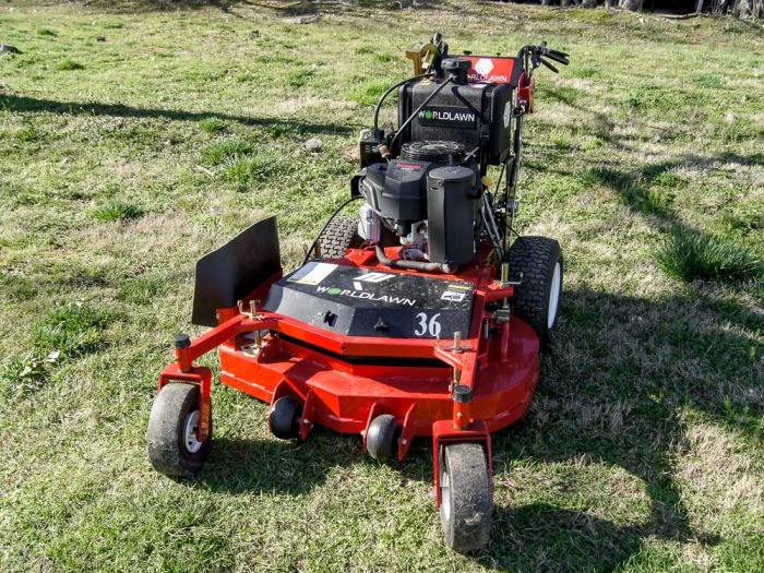 WorldLawn 36" Hydro Floating Walk Behind Mower 14.5HP Kawa 2 WorldLawn 36" Hydro Floating Walk Behind Mower 14.5HP Kawa - Image 2