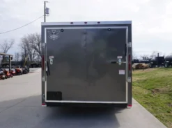 7x12 Enclosed Charcoal Trailer With Silver ATP 3500lb Axle Storage -Tool Comprehensive dsc04042 1