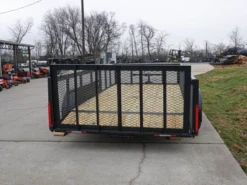 6.4x14-2ft Mesh Side Utility Trailer Dovetail (2) 3500lb Axle -Tool Comprehensive dsc04090 1