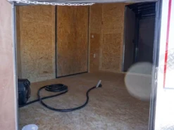 Enclosed Trailer 8.5' X 20' Custom Red Event Storage -Tool Comprehensive dsc04378