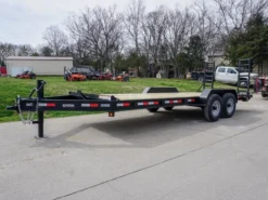 7x20 Equipment Trailer 8" I-Beam (2) 7K Axles Standup Ramps -Tool Comprehensive dsc05562 1
