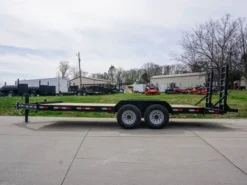 7x20 Equipment Trailer 8" I-Beam (2) 7K Axles Standup Ramps -Tool Comprehensive dsc05563 2
