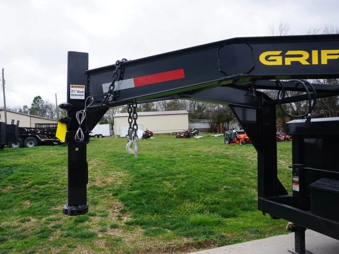 Hydraulic 7'x16' 2ft Side Gooseneck Dump Trailer (2) 7K Axles 2 Hydraulic 7'x16' 2ft Side Gooseneck Dump Trailer (2) 7K Axles - Image 2