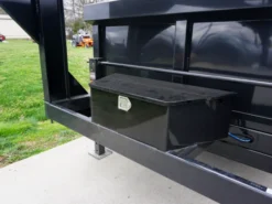 Hydraulic 7'x16' 2ft Side Gooseneck Dump Trailer (2) 7K Axles 8 Hydraulic 7'x16' 2ft Side Gooseneck Dump Trailer (2) 7K Axles -Tool Comprehensive dsc05712