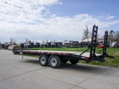 8.5x20 I-Beam Deckover Trailer (2) 7K Axles Stand-Up Ramps -Tool Comprehensive dsc05776 2