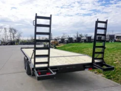8.5x20 I-Beam Deckover Trailer (2) 7K Axles Stand-Up Ramps -Tool Comprehensive dsc05777 2