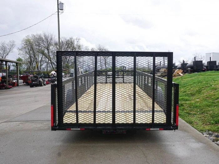 6.4x20 2ft Mesh Sides Utility Trailer Dovetail (2) 3500lb Axle 6 6.4x20 2ft Mesh Sides Utility Trailer Dovetail (2) 3500lb Axle - Image 6