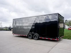 8.5 X 24 Charcoal/Black Enclosed Trailer With Blackout Package Storage -Tool Comprehensive dsc06067 4