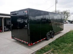8.5 X 24 Charcoal/Black Enclosed Trailer With Blackout Package Storage -Tool Comprehensive dsc06069 5