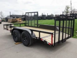 6.4x14 Tandem Dovetail Utility Trailer With Side Gate 9 6.4x14 Tandem Dovetail Utility Trailer With Side Gate -Tool Comprehensive dsc06091
