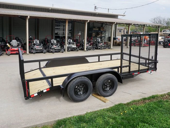 6.4x14 Tandem Dovetail Utility Trailer With Side Gate 6 6.4x14 Tandem Dovetail Utility Trailer With Side Gate - Image 6