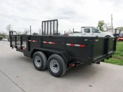 7x16 Hybrid Hydraulic Dump Trailer With 2ft Sides (2) 6K Axles -Tool Comprehensive dsc06268 1