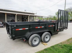 7x16 Hybrid Hydraulic Dump Trailer With 2ft Sides (2) 6K Axles -Tool Comprehensive dsc06270 1