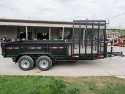7x16 Hybrid Hydraulic Dump Trailer With 2ft Sides (2) 6K Axles -Tool Comprehensive dsc06272 1